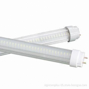T8 LED Tubes, 70 to 80% Energy-saving Over Fluorescent Tubes and No RF Interference, No Flickering